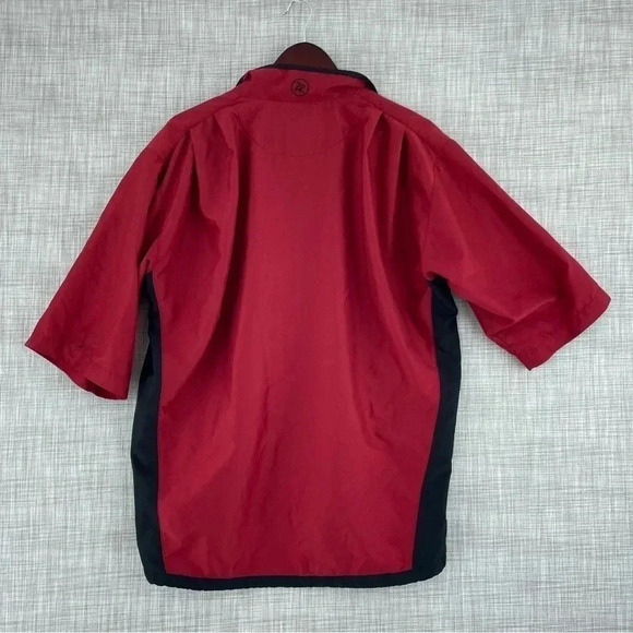 Zero Restriction Mens Size M golf windbreaker *stain 1672 - Picture 9 of 10